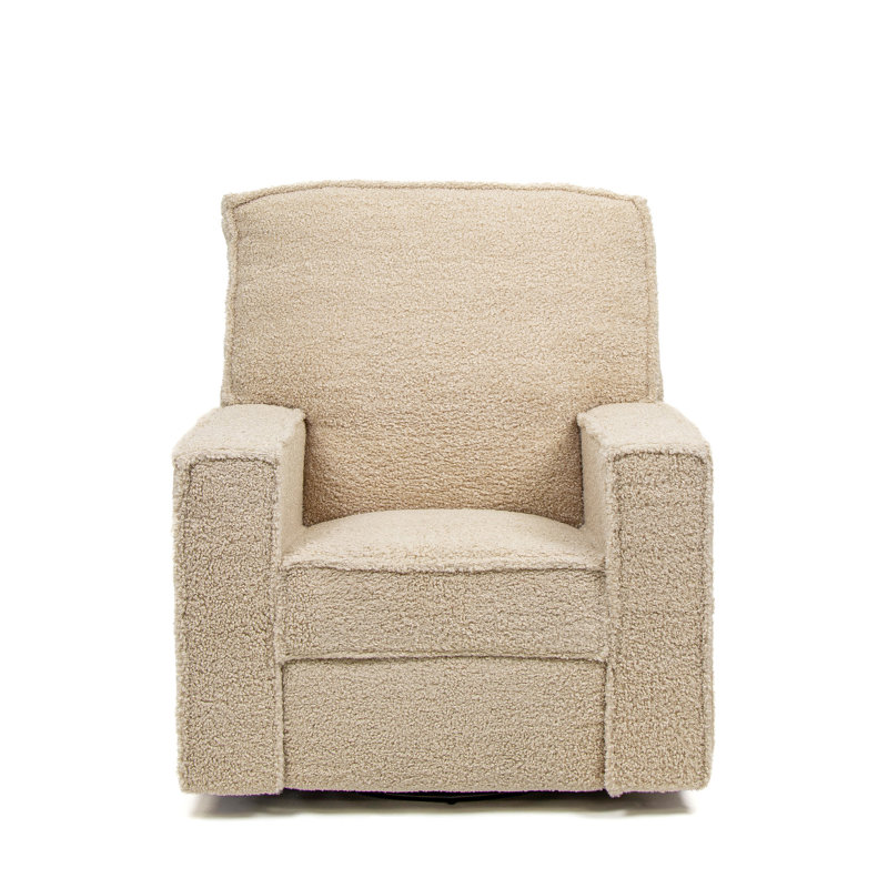 Fauteuil inclinable et pivotant Texas Nursery , Sherpa vanille