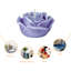 Bougie flottante rose non parfumée-7428877-10499522