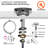 Glass Rinser for Kitchen Sink-91366811