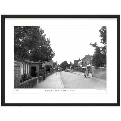 Lancing, North Street C1955 by Francis Frith - Single Picture Frame Print