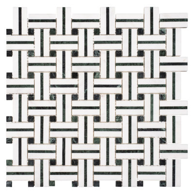 Fabrique 1" x 2" Natural Stone Mosaic Tile