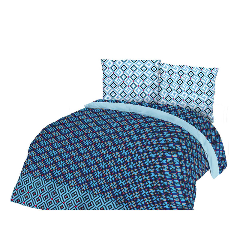 Cotton Duvet Cover Set with Pillow Shams