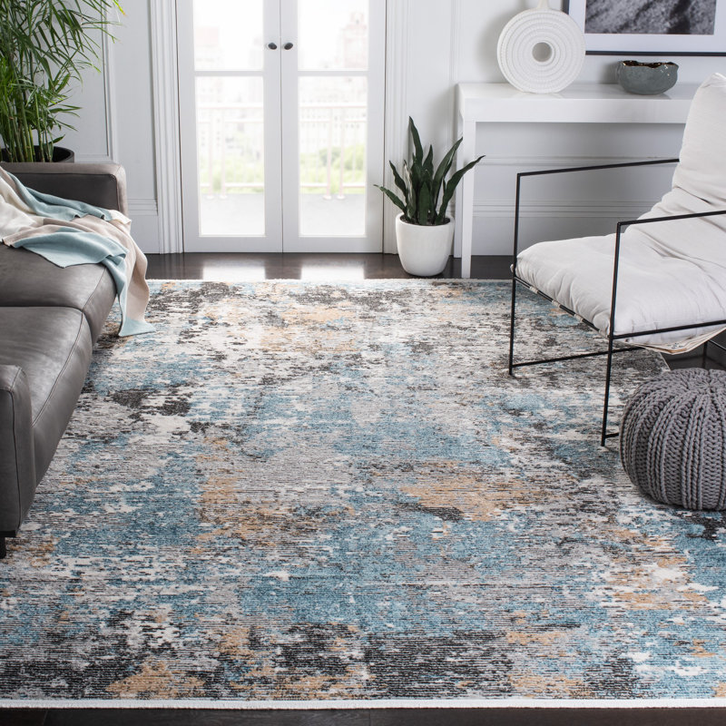 Mesa Shivan Performance Abstract Rug, Rectangle 8' x 10'