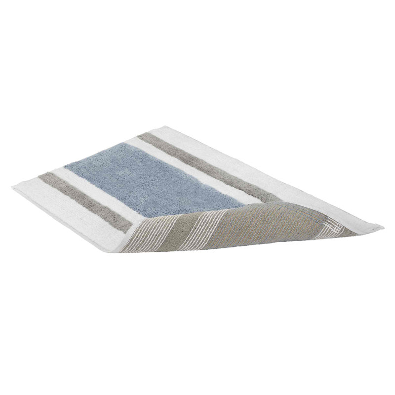 Non-Slip Bath Rug, Blue