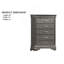 Mobilier de chambre à coucher à tiroirs modernes 1 pièce