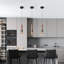 Mini-luminaire suspendu à DEL à intensité réglable et luminaire suspendu pour îlot de cuisine (2 pièces)-1110616404-1137200133
