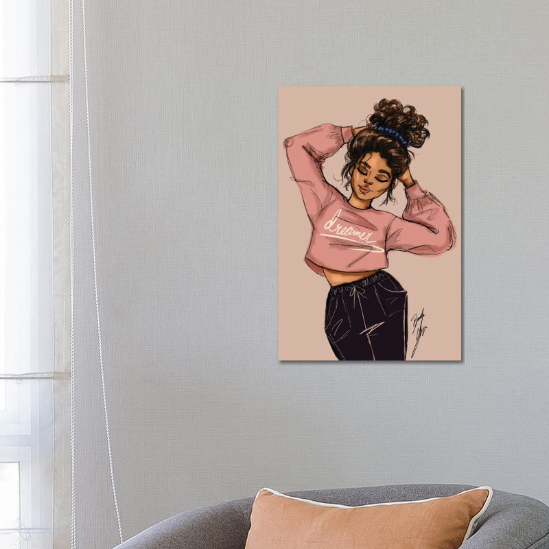 Dreamer by Brooke Ashley - Wrapped Canvas Painting, 66.04cm H x 45.72 W x  1.905cm D