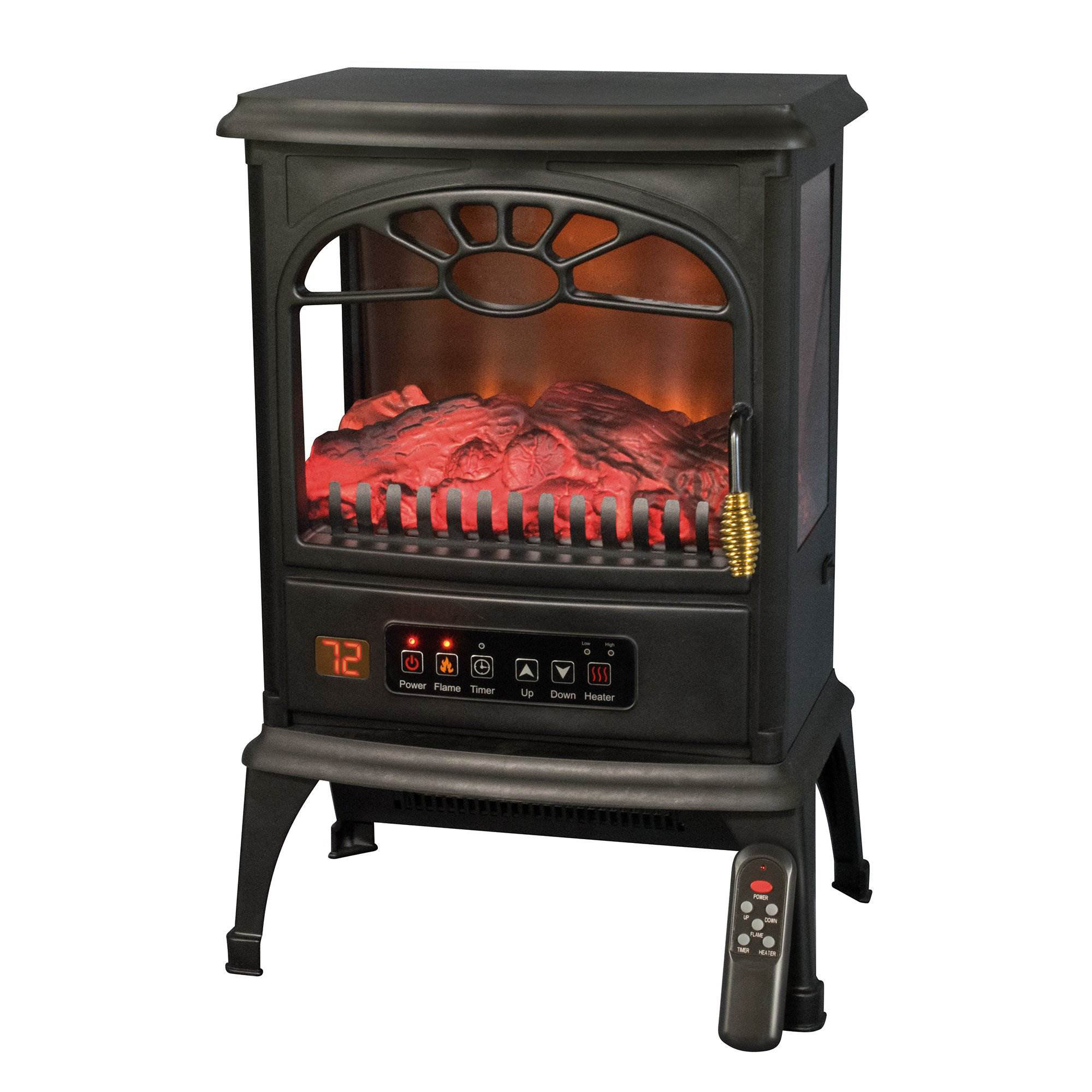 LifeSmart LifePro 1500W 3 Sided Electric Infrared Quartz Indoor Stove Heater  u0026 Reviews | Wayfair