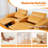 Power Recliner Sofa Set, 4-Seat Reclining Sectional Sofa With Adjustable Headrest