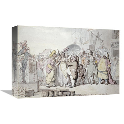 " A Sale Of English Beauties " by Thomas Rowlandson