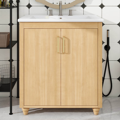 Compartiment de meuble-lavabo 30 po