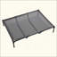 Lit pour chien surélevé portatif pour grand chien avec structure en métal XL-51060511-51060499