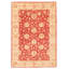 Tapis rouge foncé Chobi Finest 5 pi 6 po x 8 pi 2 po
