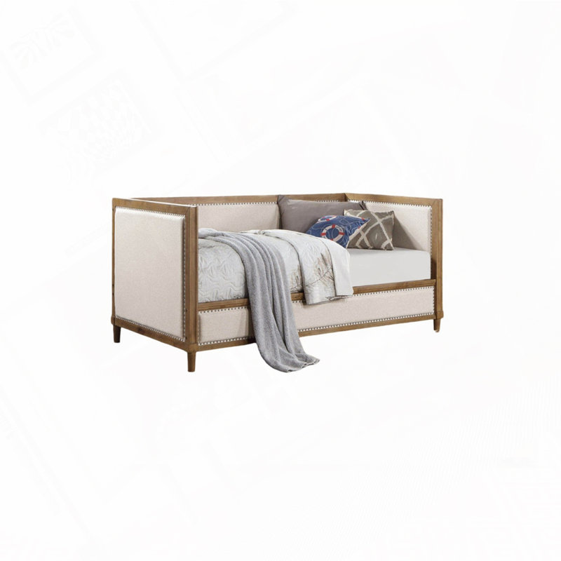 Upholstery Daybed Nailhead Trim Bedroom Furniture