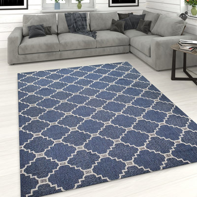 Garvan Geometric Cotton Area Rug Set