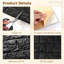 30 Pack Black 3D Peel and Stick Brick Wall Panels, 11.8 x 11.8 in Waterproof Brick Wallpaper, Self-Adhesive Decorative Wall Cladding for Bedroom, Living Room & TV Feature Walls