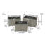 JVL Fabric Decorative Basket
