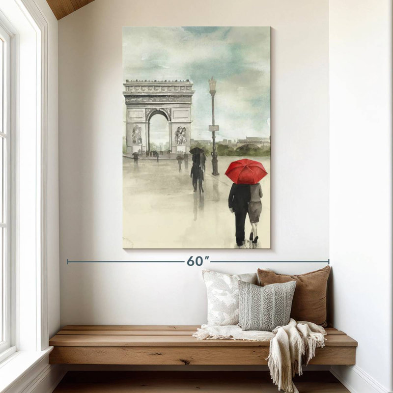 Aime Rainy Day Lovers II, 51" H x 34" W