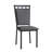 Pavone 4 - Person Faux Marble Top Four Leg Dining Set-333344118