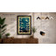 Whales in Water Coastal 1 Piece Single Picture Frame Wall Art-136681023-136681024