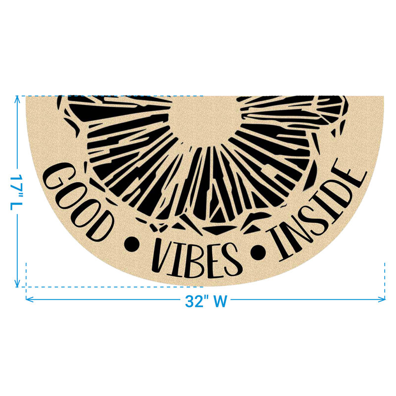  Good Vibes Doormat
