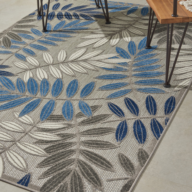 Floral Area Rug, Runner 69 x 366cm