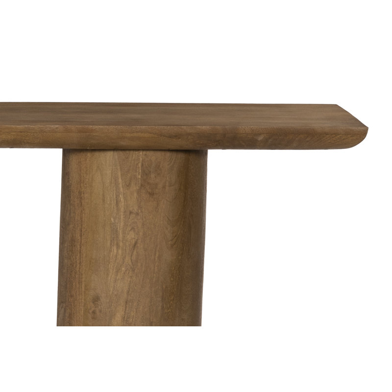 Derrick Console Table - Spice Tan