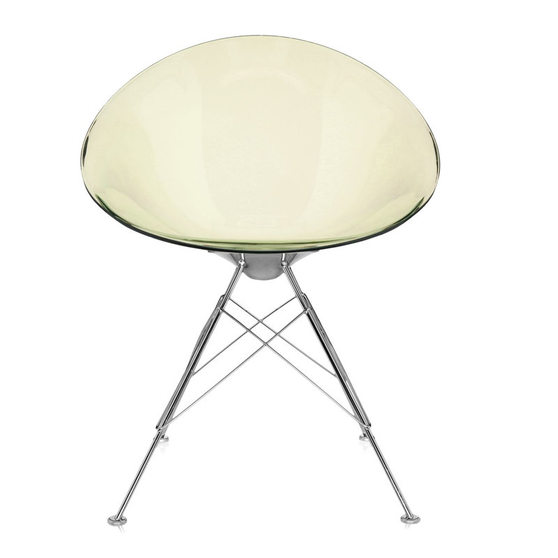 Ero|S| Swivel Chair, Legs, Opaque Glossy White