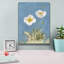  «White Poppies 1 No Butterfly» par Danhui Nai, art mural sur toile-524764934