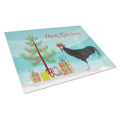 Planche à découper de noël en verre trempé en verre trempé caroline minorca ctalalan