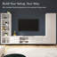 Meuble audio-vidéo 141W avec meuble télé 141W