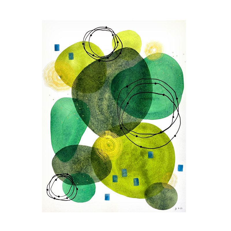 Art sur toile Jocelyn Benford, H 47 po x l 35 po