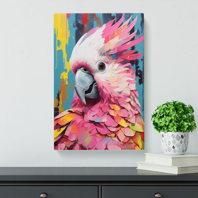 Cockatoo Pop - Wrapped Canvas Print