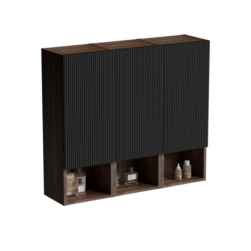 Armoire latérale de salle de bain flottante, armoire de rangement murale pour petits espaces
