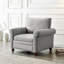 Fauteuil en polyester l 35,8 po Alayyan-1317904095