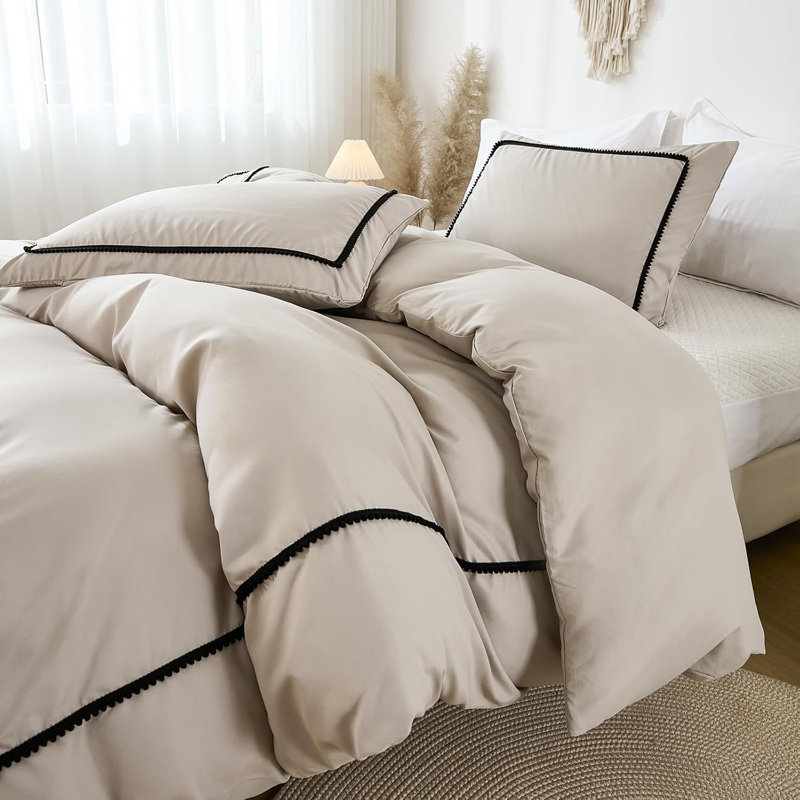 No Pattern Duvet Cover Set