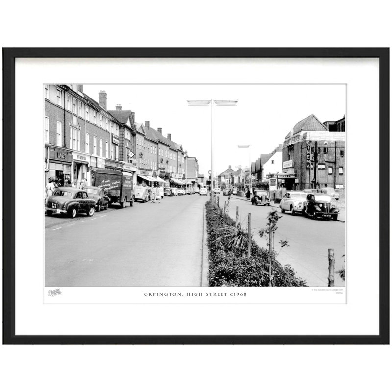 Orpington, High Street C1960 by Francis Frith - Single Picture Frame Print, 60cm H x 80cm W x 2.3cm D