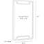 Dodger Rectangle Iron Mirror-225645675