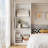 Murphy Bed Queen With Side Cabinet Storage Shelves, Modern Queen Size Wall Bed Cabinet With Wood Slat, Hidden Foldable Platform Bed Frame, Space-saving, No Spring Box Required-825204138
