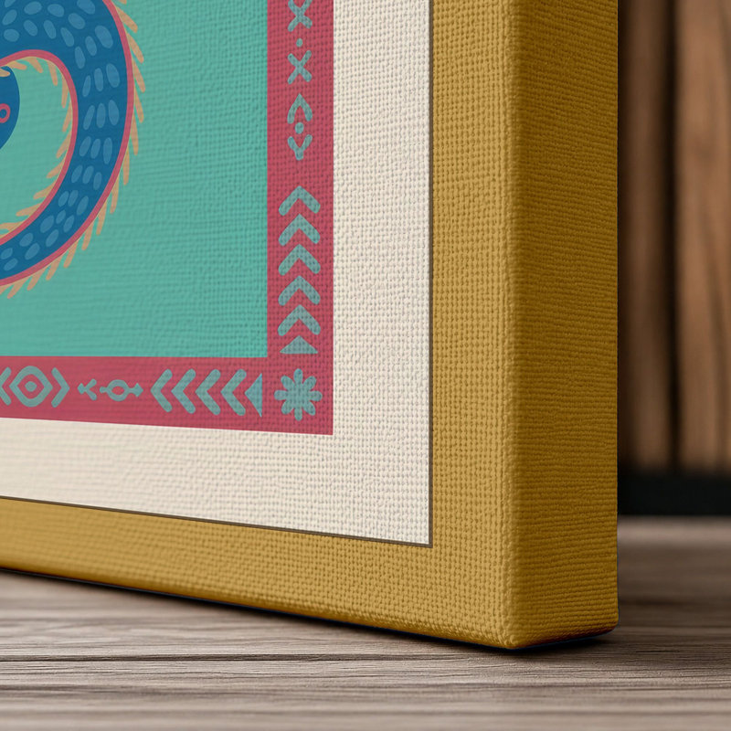 Print, 24x16 - 61.0 x 40.6 cm, Ochre Border