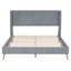 Grand lit plateforme tapissier Daventry-568448513