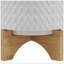 PLATEAU DE CHEVRONS AVEC SUPPORT, BLANC-1564427178