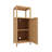multi-scene use large capacity single door locker with one shelf