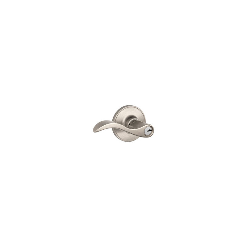 Seville Keyed (Entry) Door Lever, Matte Black