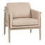 Fauteuil en cuir brossé Cozy