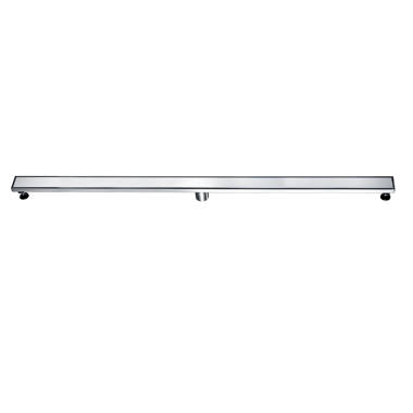 Alfi Brand ABLD59B-BSS 59 Brushed Stainless Steel Linear Shower Drain with Solid Cover