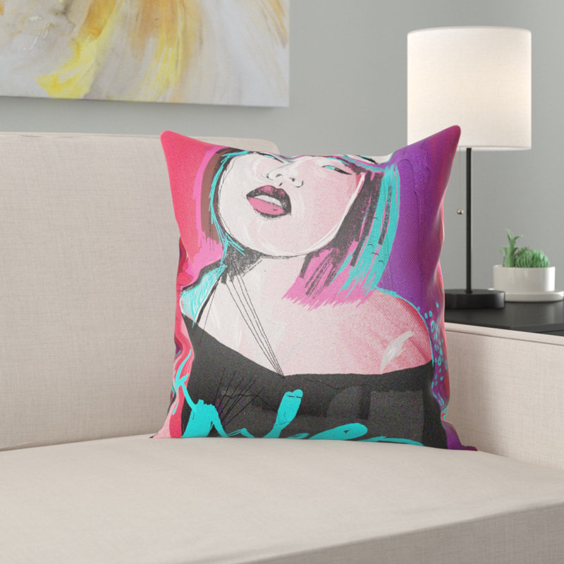 Delsur Square Pillow Cover, 60 x 60cm