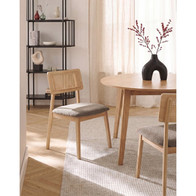 47 cm H Upholstered Boucle Dining Chair