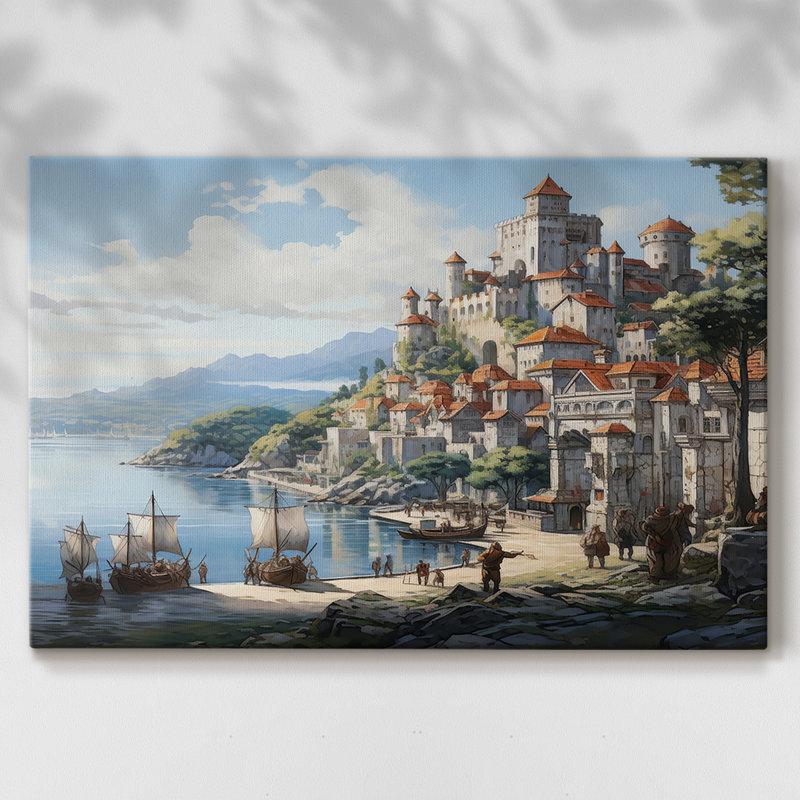 Paysage Series-XC - Cavas enveloppés de galerie, 32 x 48
