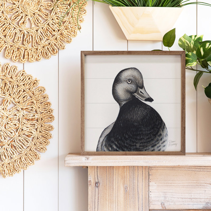 Redhead Duck By Robin Sue Studio, 12" H x 12" W